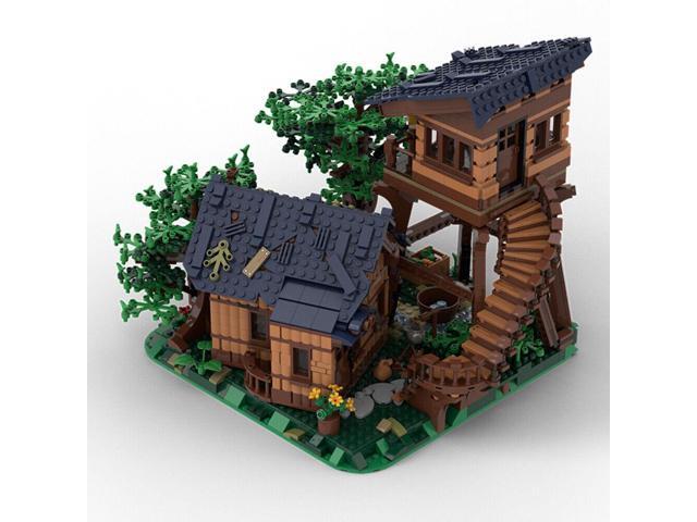 ZITIANYOUBUILD MOC-91343 21318 Tree House Alternate Build: Forest Fire Lookout Tower 1948 Parts