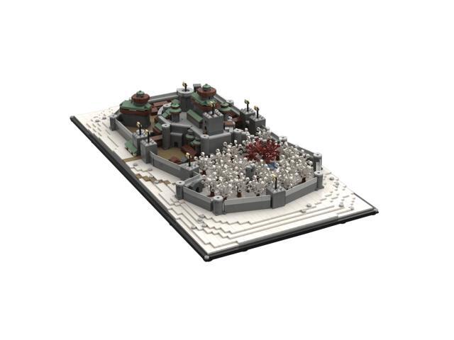 ZITIANYOUBUILD C4497 3052 Parts A Foreboding Fortress from TV Show Season 8, Episode 1