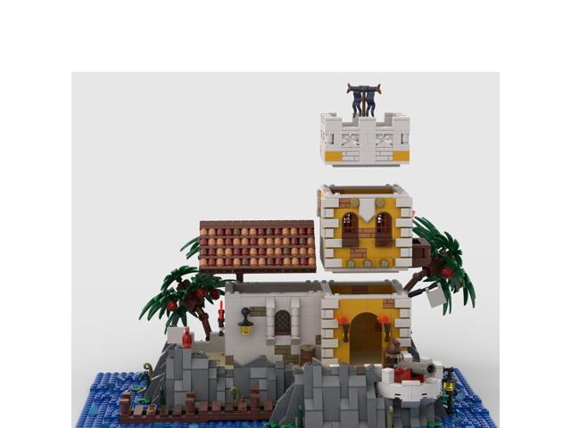 ZITIANYOUBUILD MOC-157144 Defence Island Building Toys Set for Pirates Series 1895 Parts