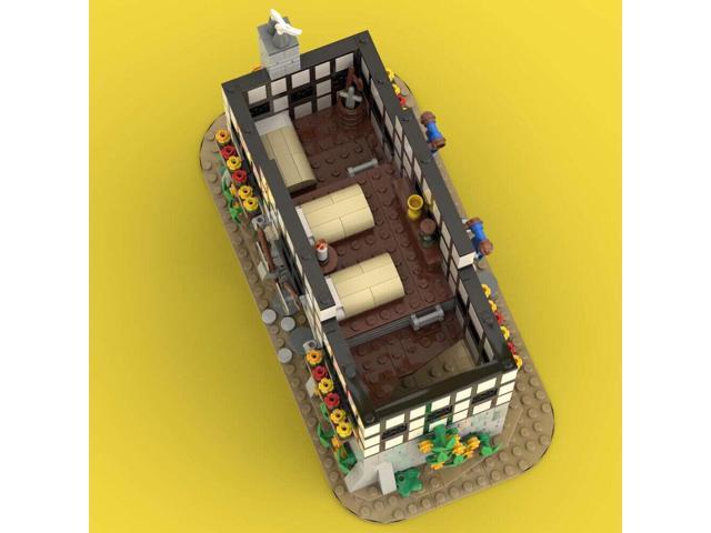 ZITIANYOUBUILD MOC-139581 Medieval Village / Market Entry Castle's Keep Model 1207 Parts