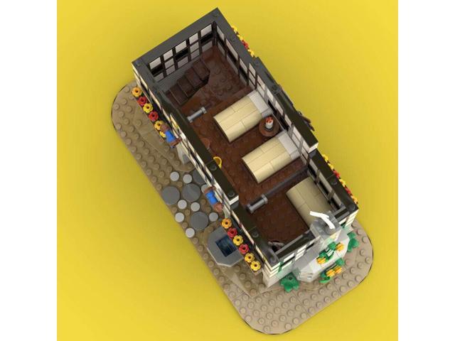 ZITIANYOUBUILD MOC-139581 Medieval Village / Market Entry Castle's Keep Model 1207 Parts