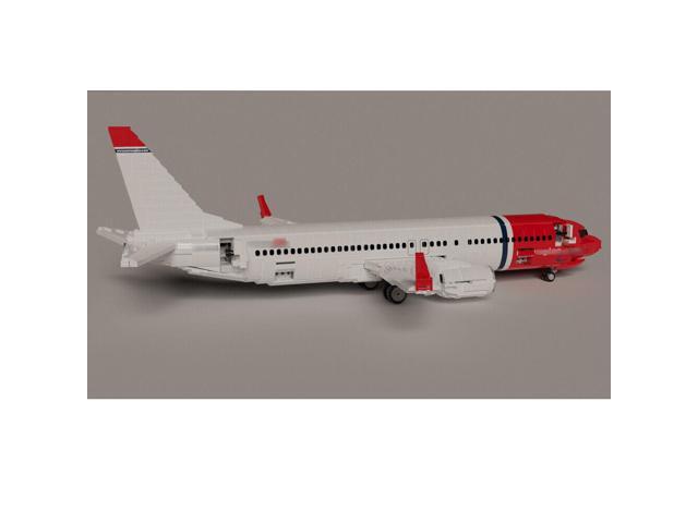 ZITIANYOUBUILD MOC-65055 Narrow-body Aircraft Airliner Airplane 1:51 Scale 2128 Parts