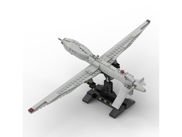 ZITIANYOUBUILD Custom MOC-98327 General Atomics MQ-1 Predator 354 Parts Kids Gift for Christmas