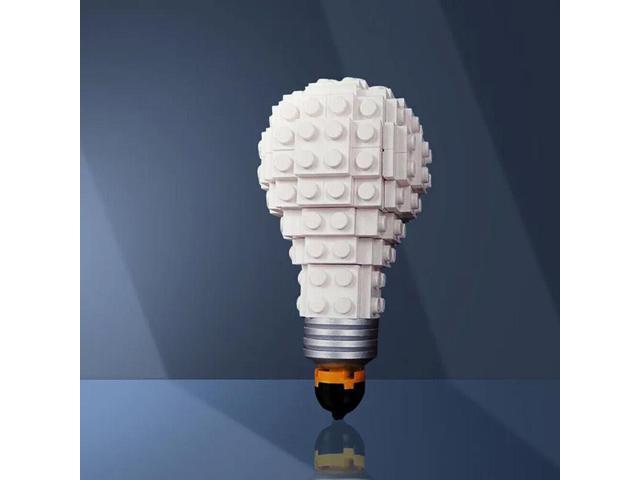 ZITIANYOUBUILD MOC-134299 LightBulb Model Building Toys Set for Collection 142 Parts Gift