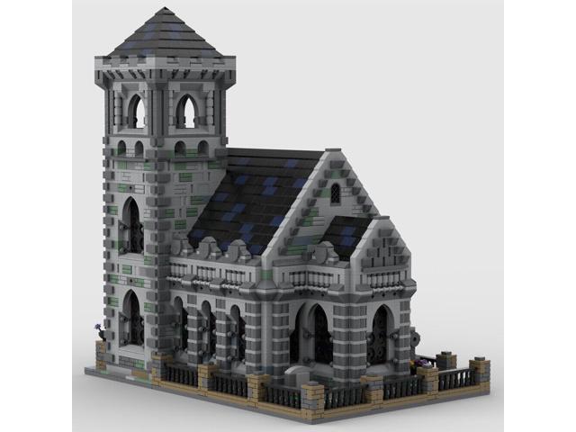 ZITIANYOUBUILD MOC-51927 Old Chapel Model with Detailed Interior Building Toys Set 6227 Parts