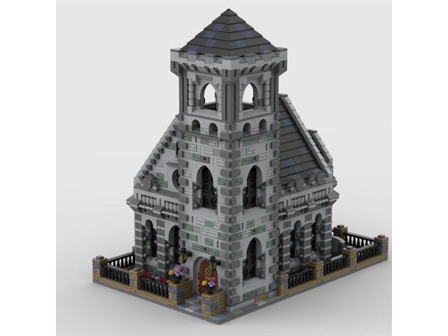 ZITIANYOUBUILD MOC-51927 Old Chapel Model with Detailed Interior Building Toys Set 6227 Parts