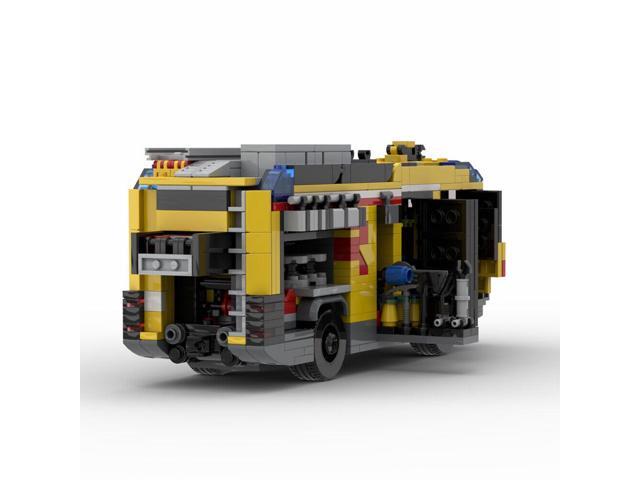 ZITIANYOUBUILD MOC-60616 Ultra-modern Hybrid Fire-fighting Vehicle Fire Truck 916 Parts