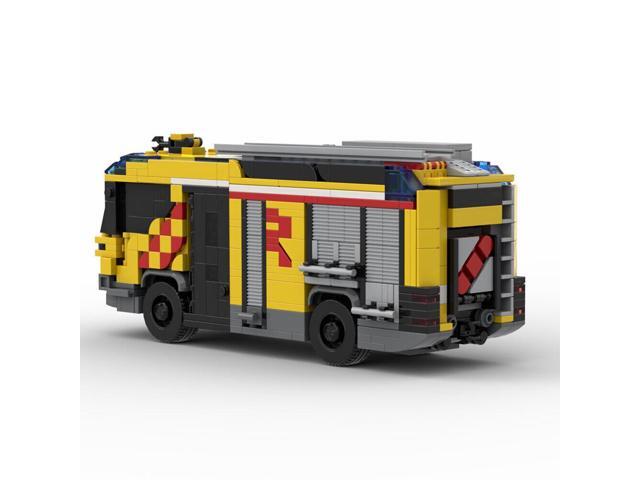 ZITIANYOUBUILD MOC-60616 Ultra-modern Hybrid Fire-fighting Vehicle Fire Truck 916 Parts