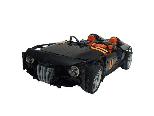 ZITIANYOUBUILD Custom MOC: C633 Concept Sports Car Convertible Model 1765 Parts