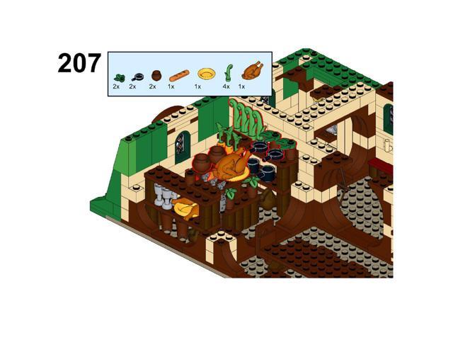 ZITIANYOUBUILD C5983 Iconic Tavern Cave with Interior 2370 Parts for Collection from Movie