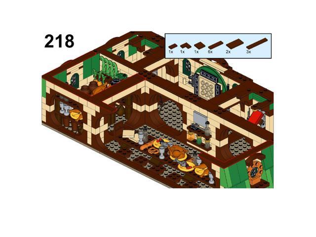 ZITIANYOUBUILD C5983 Iconic Tavern Cave with Interior 2370 Parts for Collection from Movie