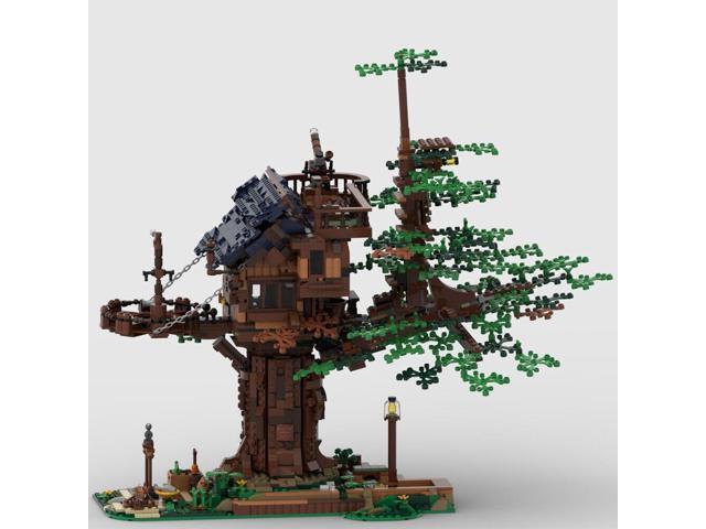 ZITIANYOUBUILD MOC-136420 Modular Building: New Life Tree House with Interior 2374 Parts