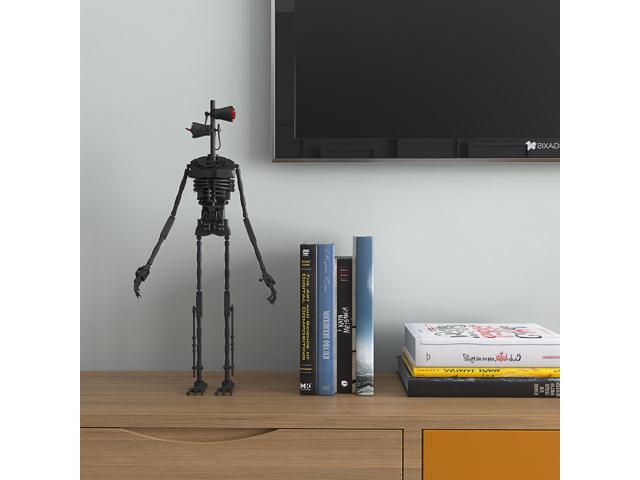 ZITIANYOUBUILD Custom MOC: C7523 Si-r-e-n-He-a-d- Lamp Head Model 299 Parts Gift for Christmas