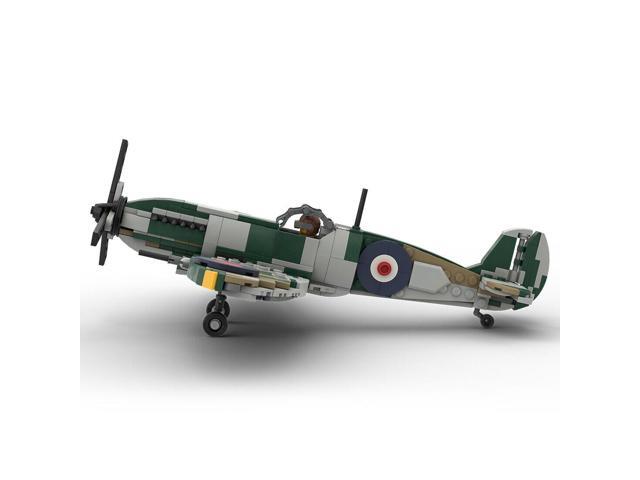 ZITIANYOUBUILD Custom MOC-125320 WW2 Supermarine SPITFIRE 454 Parts Kids Gift for Christmas