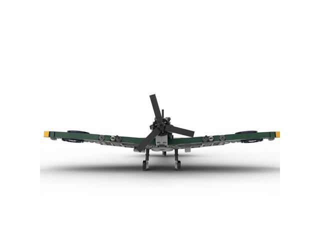 ZITIANYOUBUILD Custom MOC-125320 WW2 Supermarine SPITFIRE 454 Parts Kids Gift for Christmas