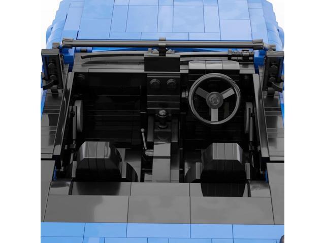 ZITIANYOUBUILD Custom MOC: C409 Convertible Car Cabriolet and 1352 Parts Gift for Christmas