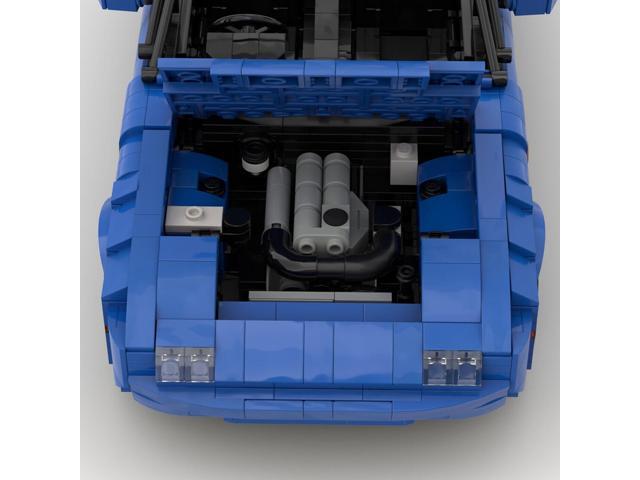 ZITIANYOUBUILD Custom MOC: C409 Convertible Car Cabriolet and 1352 Parts Gift for Christmas
