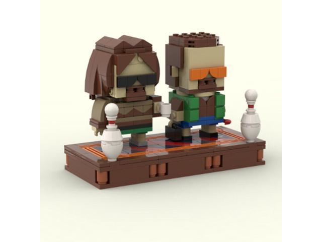 ZITIANYOUBUILD MOC-150352 Iconic Pair: Millionaire and His Friend Bowler from Movie 350 Parts