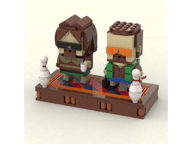 ZITIANYOUBUILD MOC-150352 Iconic Pair: Millionaire and His Friend Bowler from Movie 350 Parts