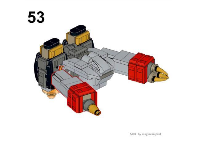 ZITIANYOUBUILD Custom MOC-142588 Terran-SCV Future Star Mecha 220 Parts Gift for Christmas