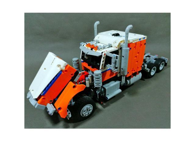 ZITIANYOUBUILD MOC-104591 Motorized Semi Truck with Motor Kit 1367 Parts from 42128 Alternative