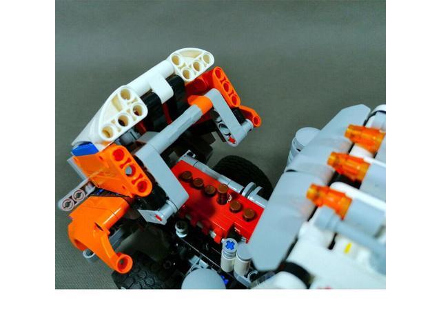 ZITIANYOUBUILD MOC-104591 Motorized Semi Truck with Motor Kit 1367 Parts from 42128 Alternative
