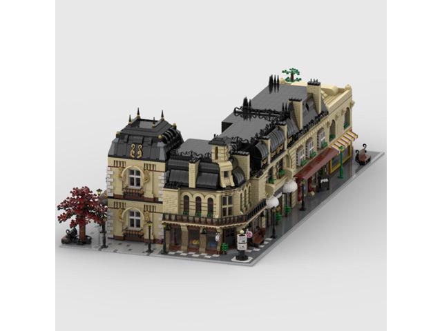 ZITIANYOUBUILD MOC-154649 Modular Old Street with 5 Buildings and a Transport Truck 13358 Parts