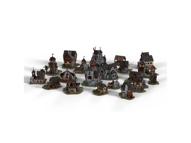 ZITIANYOUBUILD MOC-115645 Ultimate Medieval Village Bundle with 22 Modules 51593 Parts