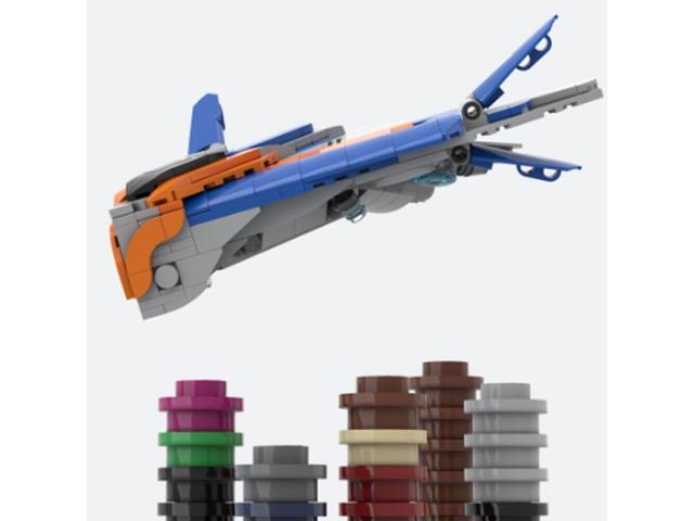 ZITIANYOUBUILD MOC-85901 A Midi-scale Ship with Display Stand Building Toys Set 371 Parts