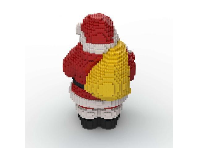 ZITIANYOUBUILD MOC-83042 A Large Santa Claus Sculpture 23' High 3343 Parts for Christmas