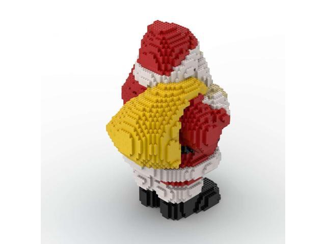 ZITIANYOUBUILD MOC-83042 A Large Santa Claus Sculpture 23' High 3343 Parts for Christmas