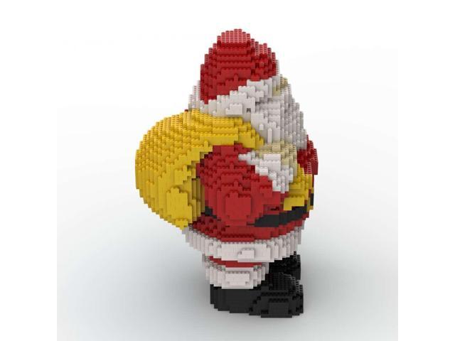 ZITIANYOUBUILD MOC-83042 A Large Santa Claus Sculpture 23' High 3343 Parts for Christmas