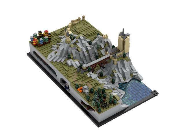 ZITIANYOUBUILD MOC-158172 Castle and Grounds Expansion for Set 76419 Building Kit 1437 Parts