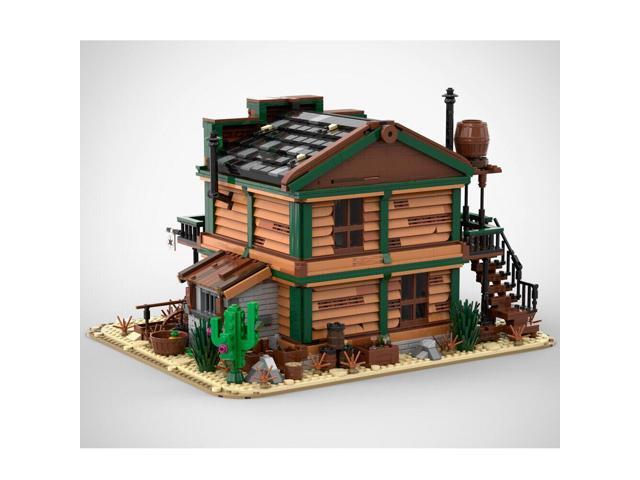 ZITIANYOUBUILD MOC-151938 Sheriff's Office A Two-story Detached Building 3035 Parts Gift