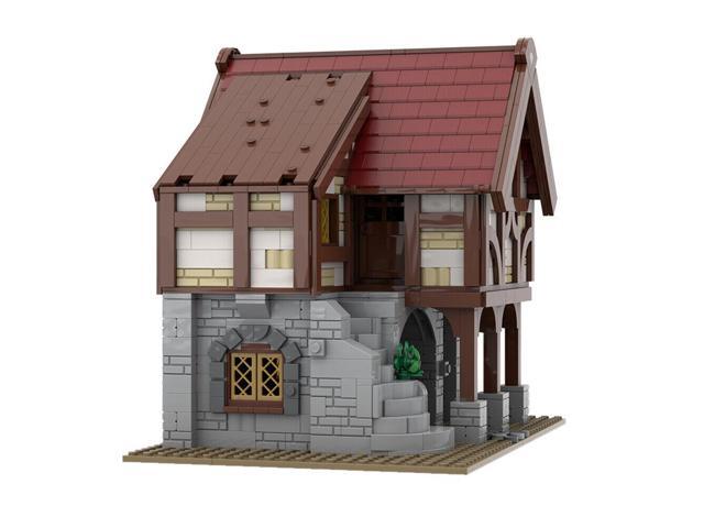 ZITIANYOUBUILD MOC-155425 Medieval House Model with Modular Floors and Roof 1325 Parts