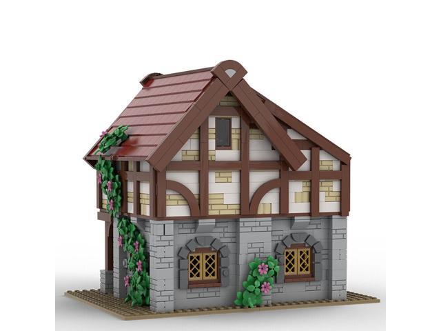 ZITIANYOUBUILD MOC-155425 Medieval House Model with Modular Floors and Roof 1325 Parts