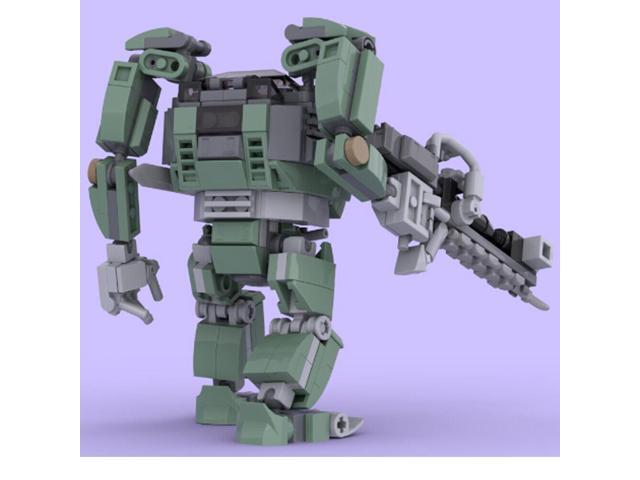 ZITIANYOUBUILD MOC-137288 Amplified Mobility Platform AMP SUIT Model with Weapon 364 Parts