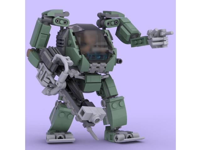 ZITIANYOUBUILD MOC-137288 Amplified Mobility Platform AMP SUIT Model with Weapon 364 Parts