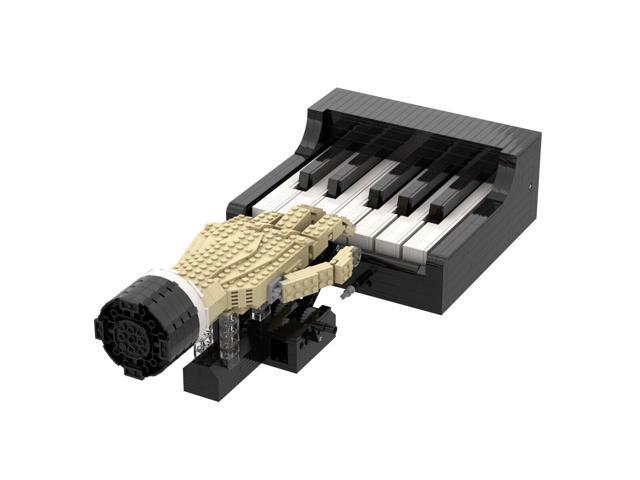 ZITIANYOUBUILD C4784 Piano and pianist's Hand Sculpture Model Building Toys 921 Parts