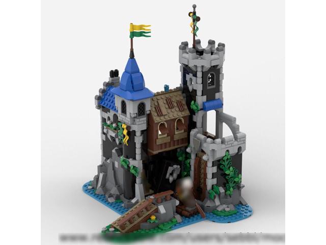 ZITIANYOUBUILD MOC-148389 Fortress of Lakeside County Modular Building with Interior 933 Parts