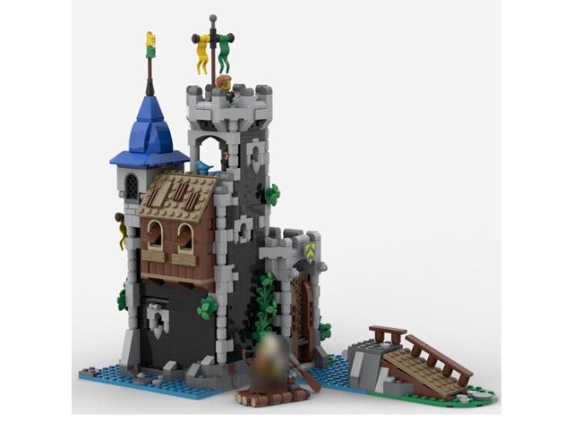 ZITIANYOUBUILD MOC-148389 Fortress of Lakeside County Modular Building with Interior 933 Parts