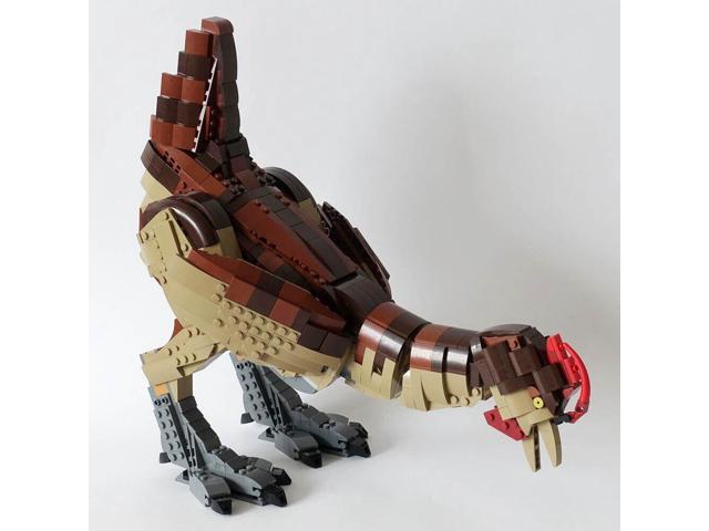ZITIANYOUBUILD MOC-39906 Life-size Chicken Model with Moving Legs, Wings and Neck 1263 Parts