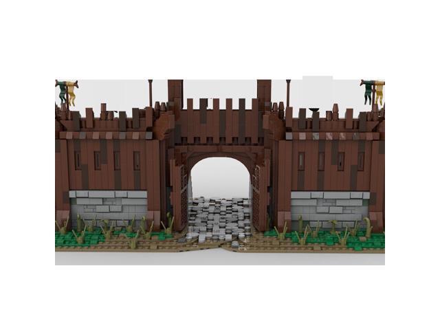 ZITIANYOUBUILD MOC-158148 Gates of Capital of Middle-earth Building Toys Set 3343 Parts