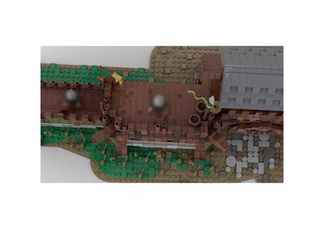 ZITIANYOUBUILD MOC-158148 Gates of Capital of Middle-earth Building Toys Set 3343 Parts