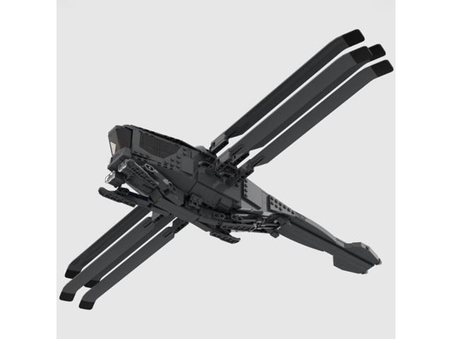ZITIANYOUBUILD MOC-93682 The Most Common Small Transport Vessels in the Movie 635 Parts