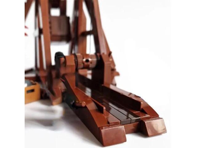 ZITIANYOUBUILD MOC-141541 Medieval Trebuchet Building Toys Set for Collection 699 Parts