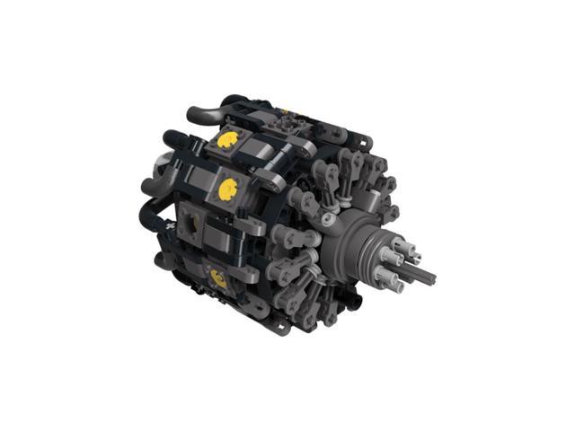 ZITIANYOUBUILD Custom MOC-158931 Reciprocating Engine Building Blocks Set (Dynamic Version