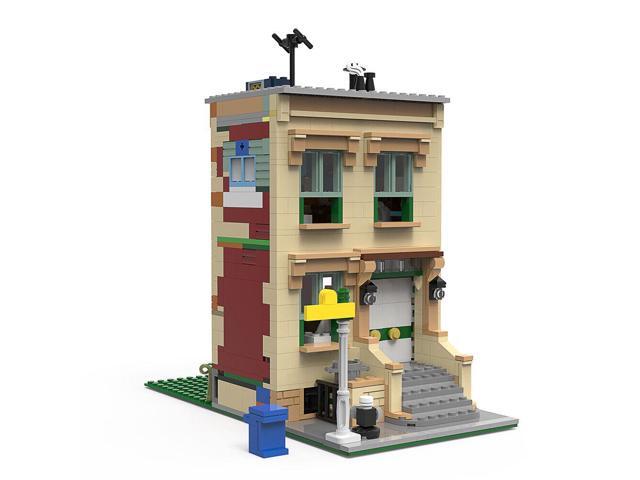 ZITIANYOUBUILD YOUFOY Modular Building Street with Interiors for Collection 944 Pieces MOC