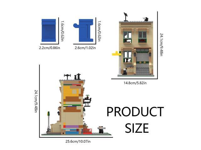 ZITIANYOUBUILD YOUFOY Modular Building Street with Interiors for Collection 944 Pieces MOC