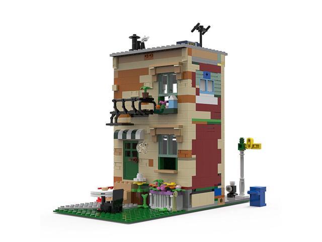 ZITIANYOUBUILD YOUFOY Modular Building Street with Interiors for Collection 944 Pieces MOC
